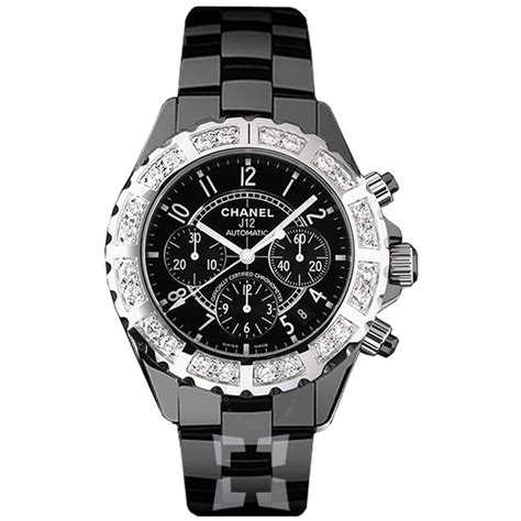 chanel mens watch price|chanel black watch with diamonds.